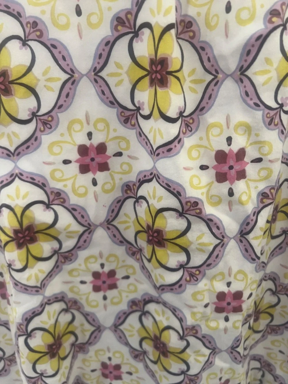 Tea Collection Floral Dress Girls Size 8 100% Cotton Pockets Tie Back - Picture 3 of 5